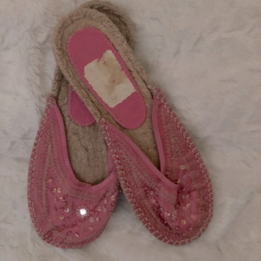 Sunflowers Satin Bohemian Espadrilles with Embellishments 10M NWOT